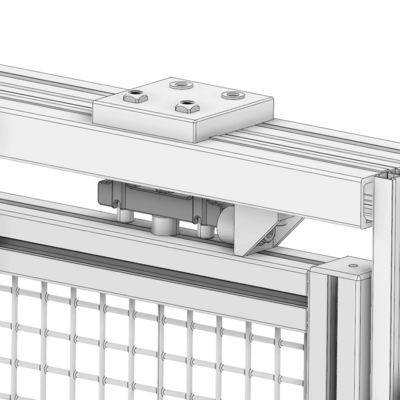 55-010-1 MODULAR SOLUTIONS DOOR PART TROLLEY DOOR KIT